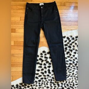 ROLLA'S Black Mid Rise Skinny Jeans